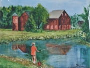 16 x 20 watercolor$100 unframed