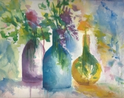 16 x 20 watercolor$100